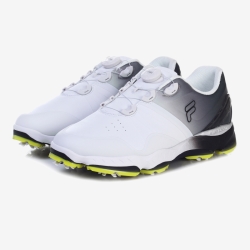 Fila Fairway Boa 19 - Miesten Golfkengät - Valkoinen/Mustat | FI-14303